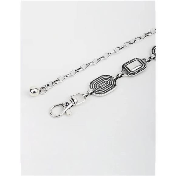 TOPACC Metal Chain Belt for Women Waist chains for Dresses Jeans Western Cowgirl main image 4